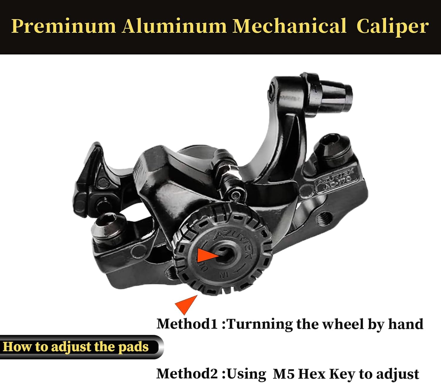 Mechanical  Aluminum Front and Rear Caliper (RD01B-CAL)