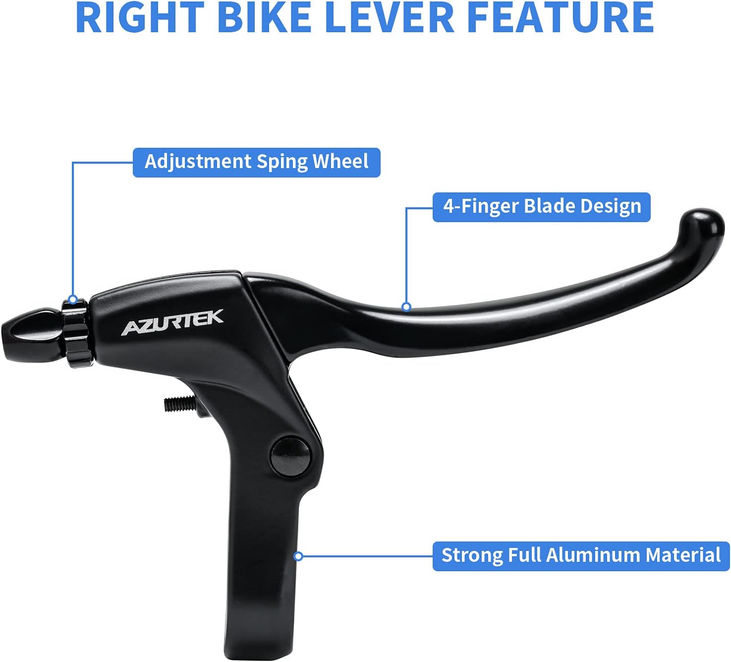 Brake Lever with Bell and Brake Cable(RV-01L-B)