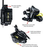 Line Pull Hydraulic Disc Brake Set