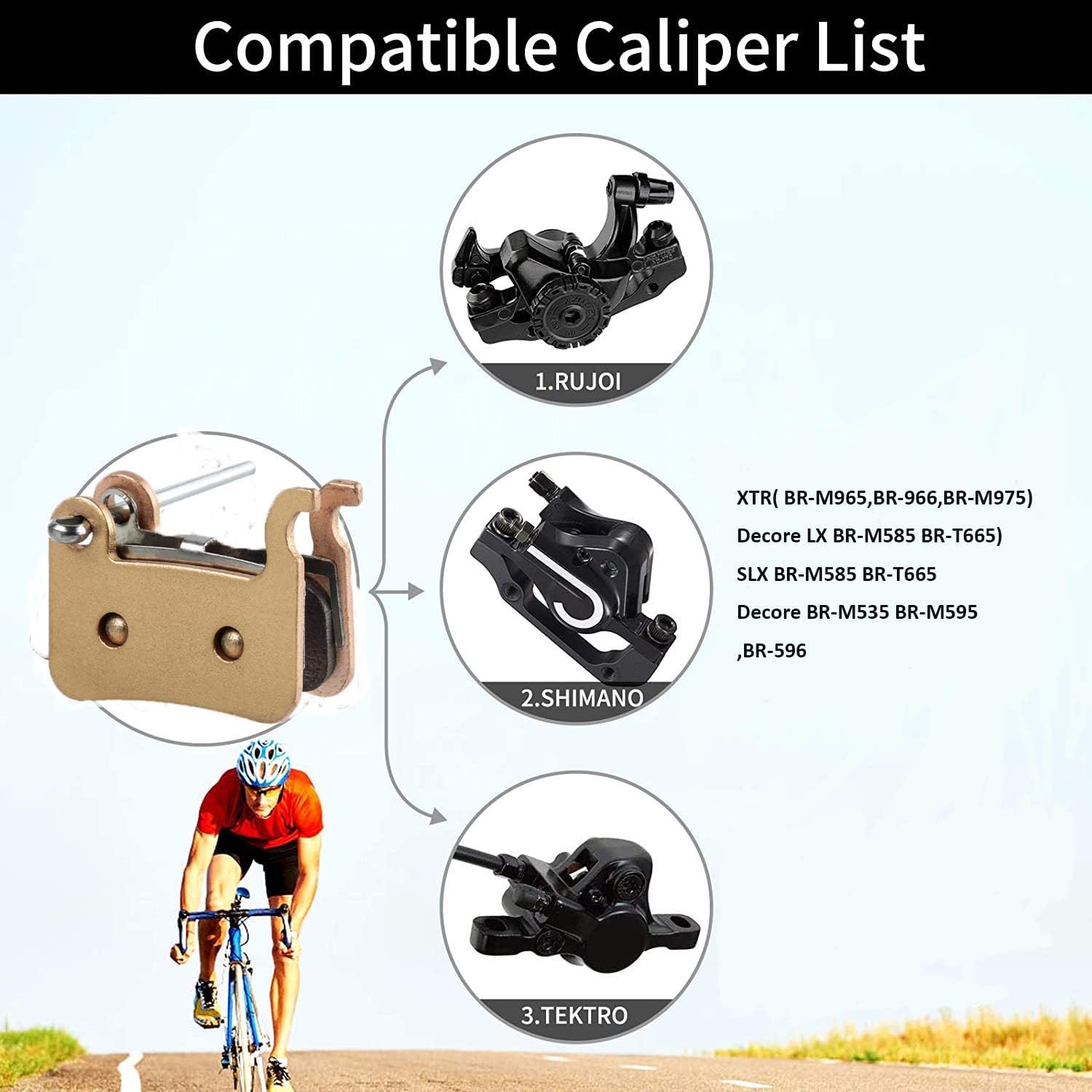 Line Pull Hydraulic Disc Brake Set