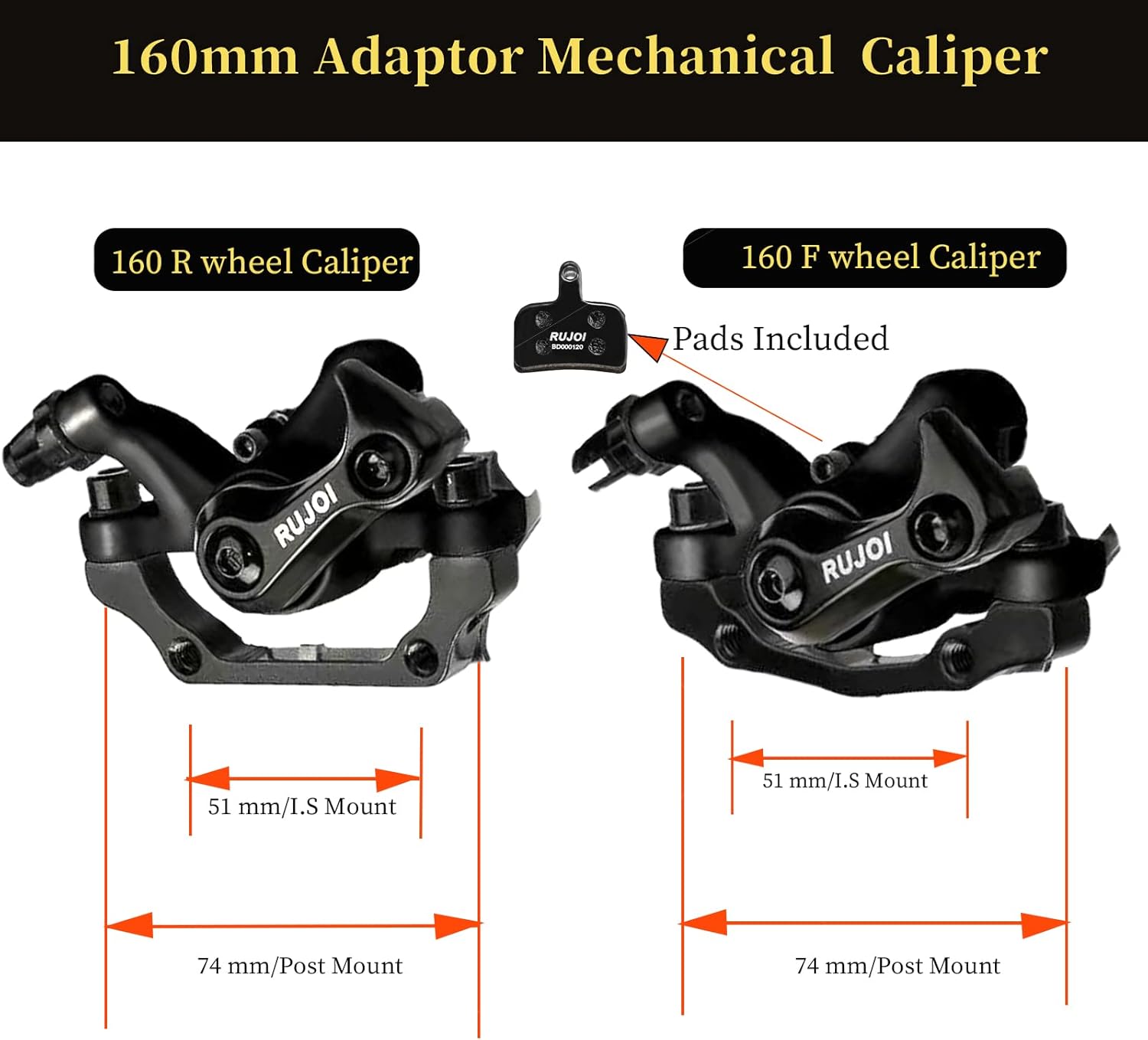 Mechanical Disc Brake Kit